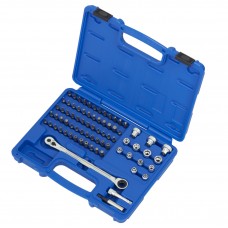 76PCS 11H(1/4"Dr.) ACT Insert-Snap Wrench  & Super Short Socket (Multi Lock) Set